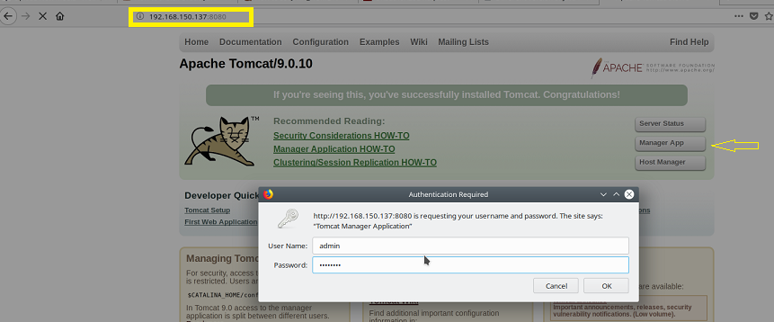 Howe To access Tomcat Admin Console